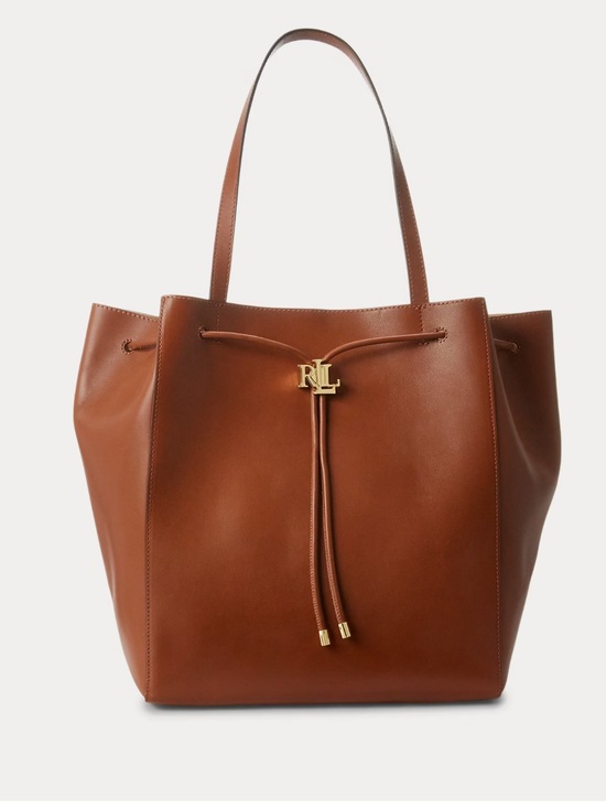Ralph Lauren Handbags - Ralph Lauren medium Andie chestnut color supple full grain leather shoulder bag